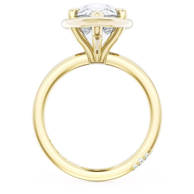 Pear Solitaire Engagement Ring