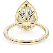Pear Solitaire Engagement Ring