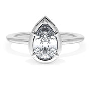 Pear Solitaire Engagement Ring