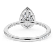 Pear Solitaire Engagement Ring