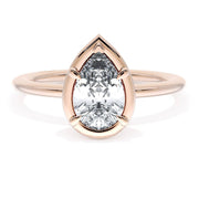 Pear Solitaire Engagement Ring
