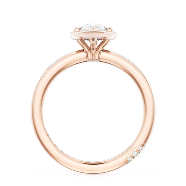 Pear Solitaire Engagement Ring