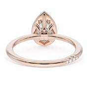 Pear Solitaire Engagement Ring