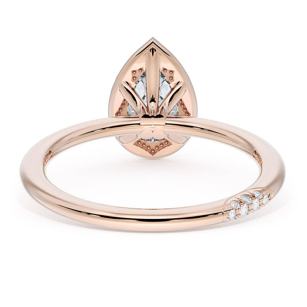Pear Solitaire Engagement Ring