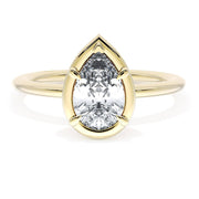 Pear Solitaire Engagement Ring