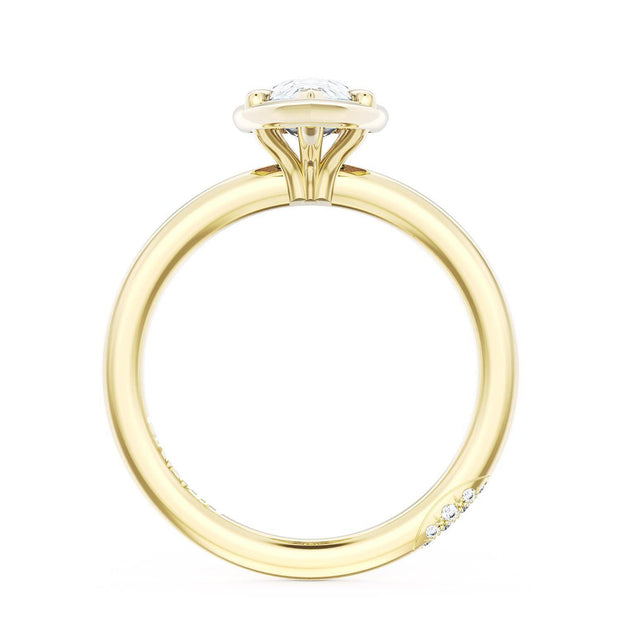 Pear Solitaire Engagement Ring