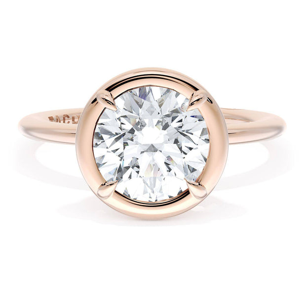 Round Solitaire Engagement Ring