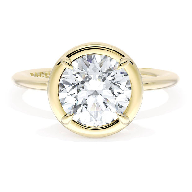 Round Solitaire Engagement Ring