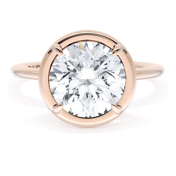 Round Solitaire Engagement Ring
