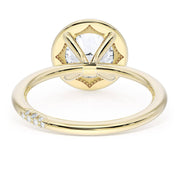 Round Solitaire Engagement Ring