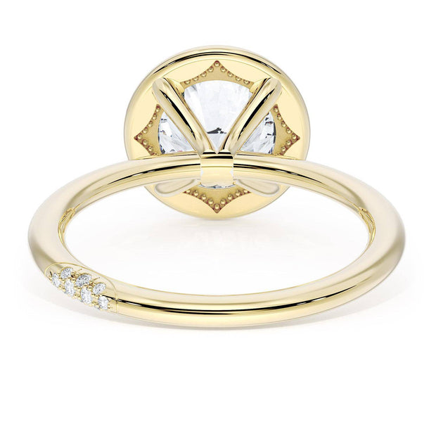 Round Solitaire Engagement Ring