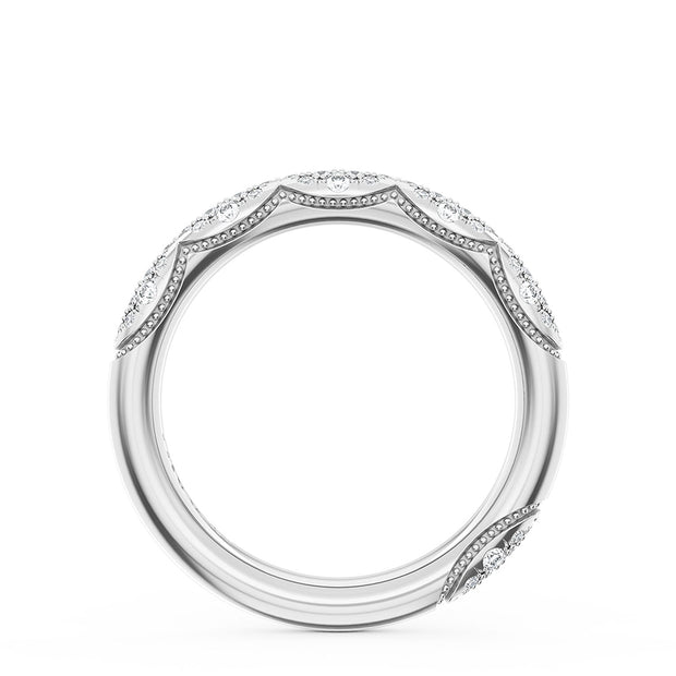 Tacori French Pavé Diamond Wedding Band