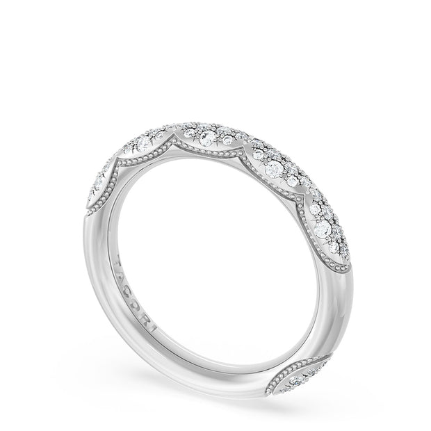Tacori French Pavé Diamond Wedding Band