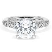 Tacori French Pavé Cushion Engagement Ring