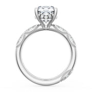 Tacori French Pavé Cushion Engagement Ring