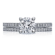 Round Solitaire Engagement Ring