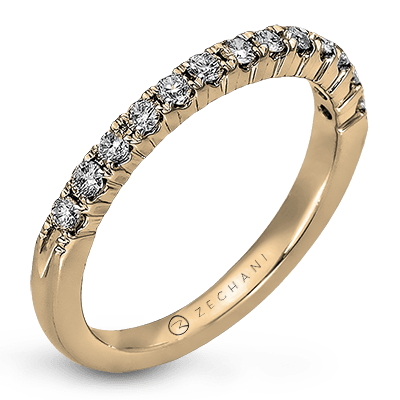Anniversary Ring in 14k Gold with Diamonds