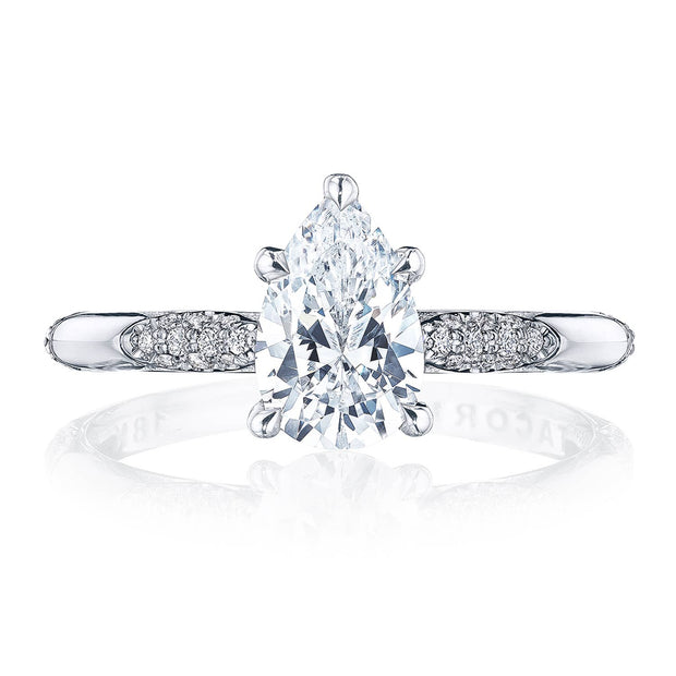 Pear Solitaire Engagement Ring