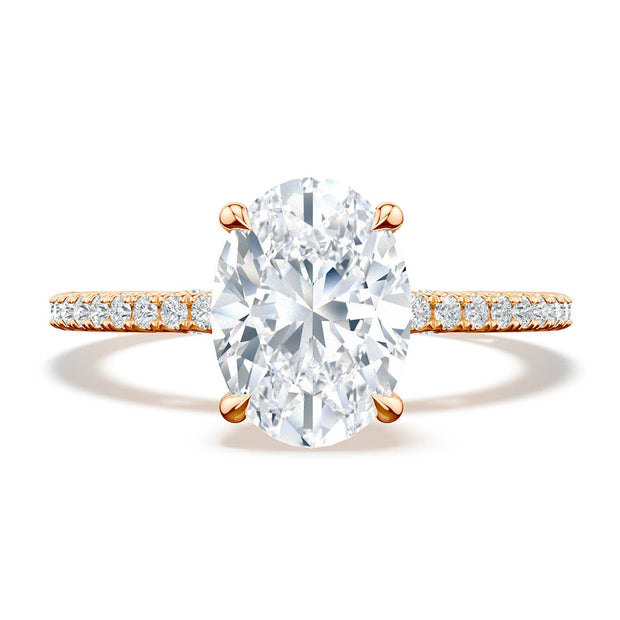 Oval Solitaire Engagement Ring