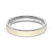 Flat Satin Finish Wedding Band