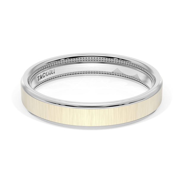 Flat Satin Finish Wedding Band