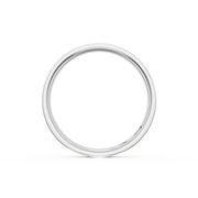 Flat Satin Finish Wedding Band