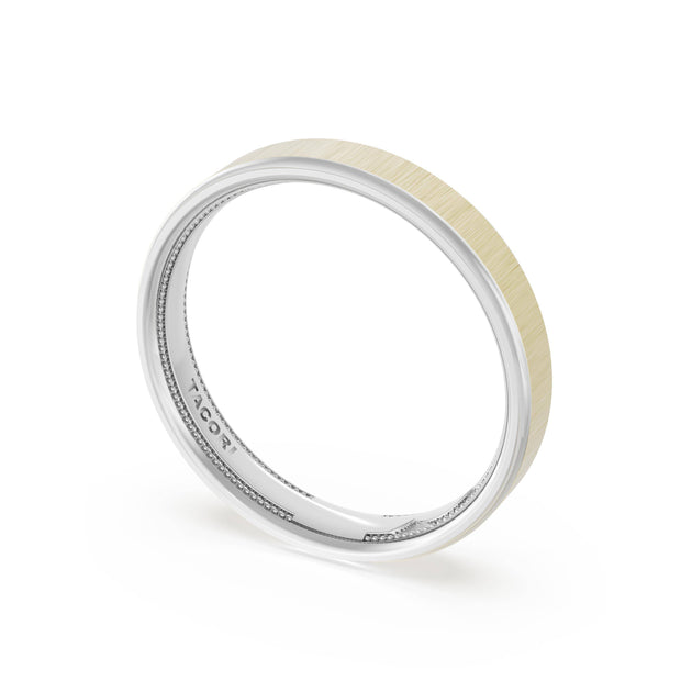 Flat Satin Finish Wedding Band