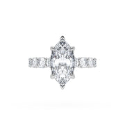 Marquise Solitaire Engagement Ring