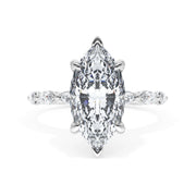 Marquise Solitaire Engagement Ring