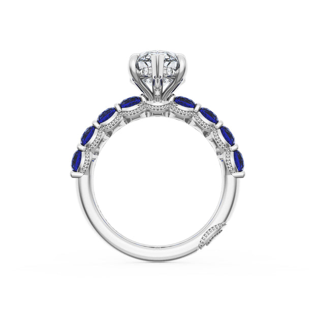 Marquise Solitaire Engagement Ring