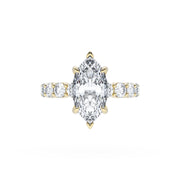 Marquise Solitaire Engagement Ring
