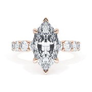 Marquise Solitaire Engagement Ring