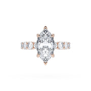 Marquise Solitaire Engagement Ring