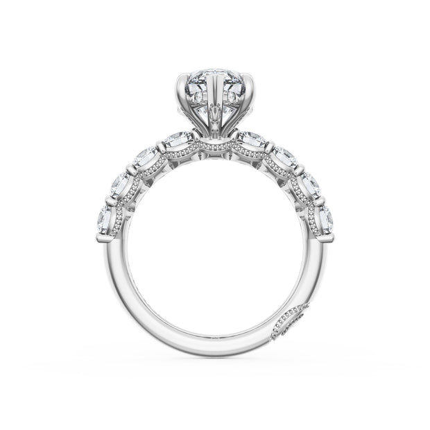 Marquise Solitaire Engagement Ring