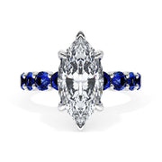 Marquise Solitaire Engagement Ring