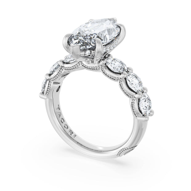 Marquise Solitaire Engagement Ring