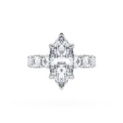 Marquise Solitaire Engagement Ring