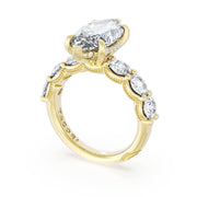 Marquise Solitaire Engagement Ring