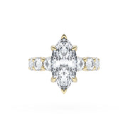 Marquise Solitaire Engagement Ring