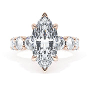 Marquise Solitaire Engagement Ring