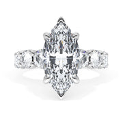 Marquise Solitaire Engagement Ring