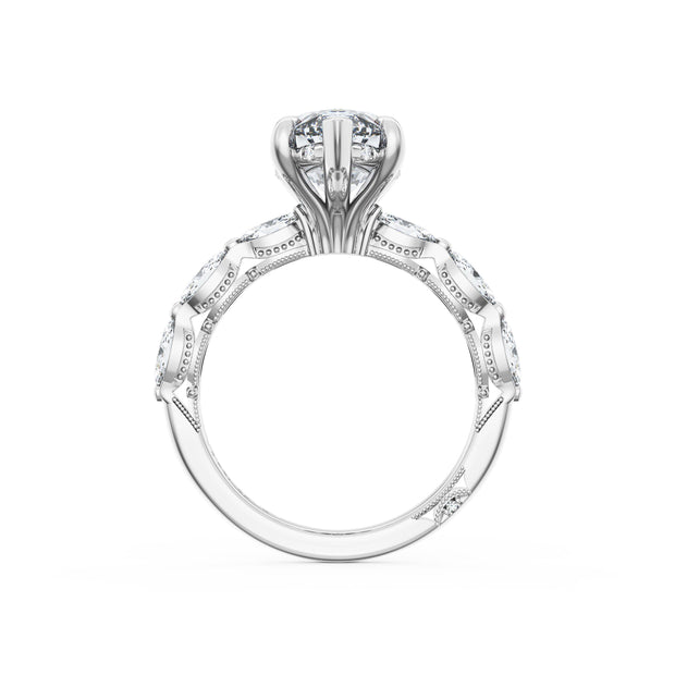 Marquise Solitaire Engagement Ring