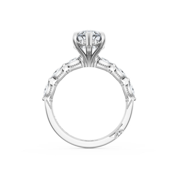 Marquise Solitaire Engagement Ring