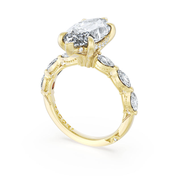 Marquise Solitaire Engagement Ring