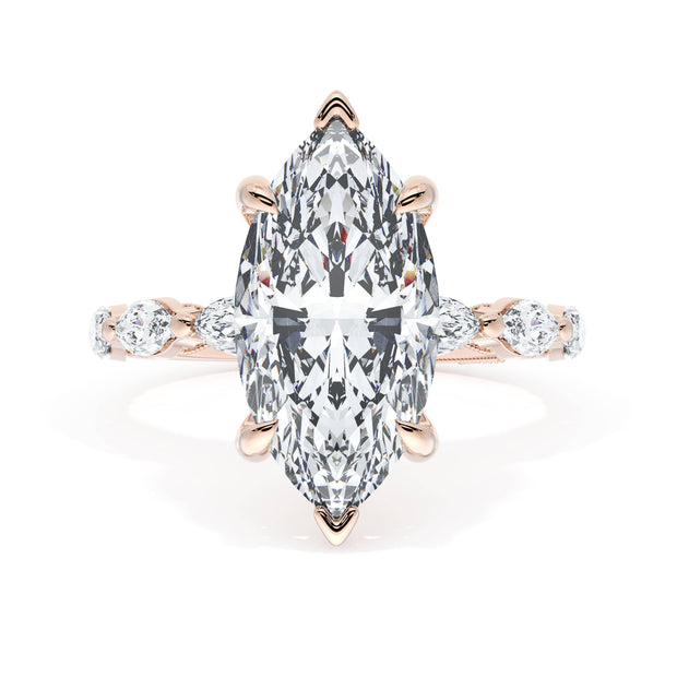 Marquise Solitaire Engagement Ring