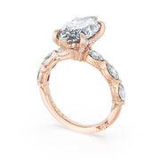 Marquise Solitaire Engagement Ring