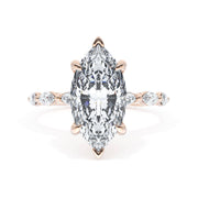Marquise Solitaire Engagement Ring