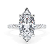 Marquise Solitaire Engagement Ring