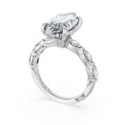 Marquise Solitaire Engagement Ring
