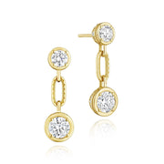 Diamond Drop Earring